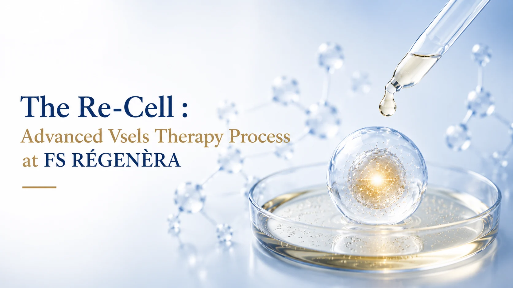 The Re-Cell : Advanced Vsels Therapy Process at FS RÉGENÈRA